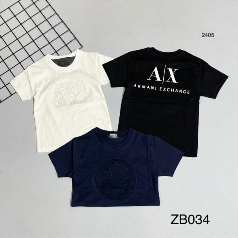 kaos anak import CAPTAIN black label