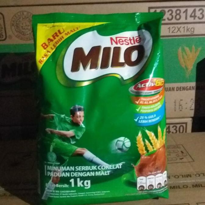 

[[BISA COD]] Milo Active-Go 1 kg BPOM TERUJI Kode 268