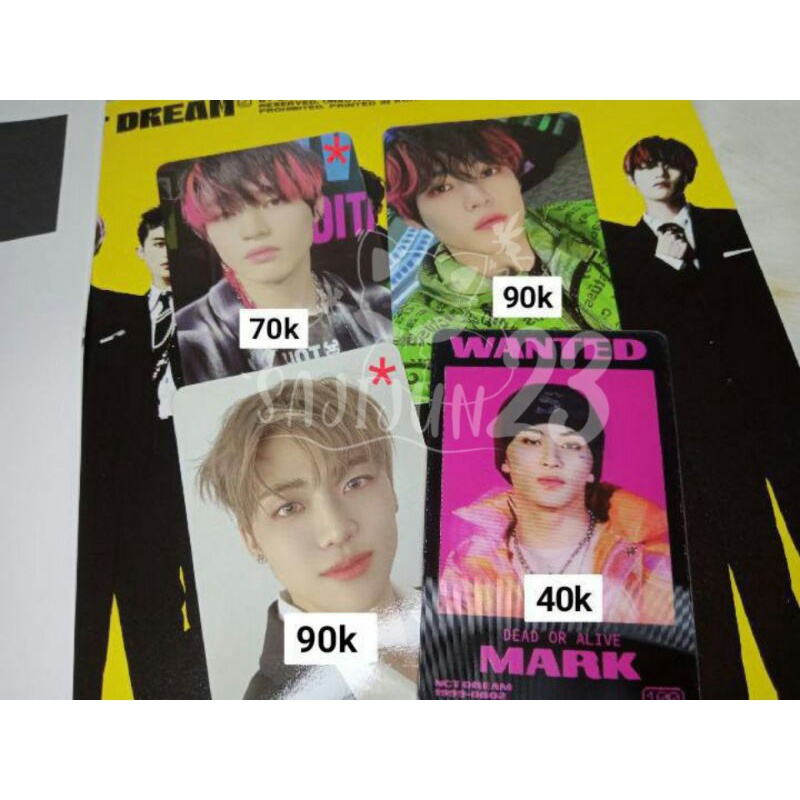 PC Glitch Mode pb digipack Chenle, Jaemin, Mark lenti