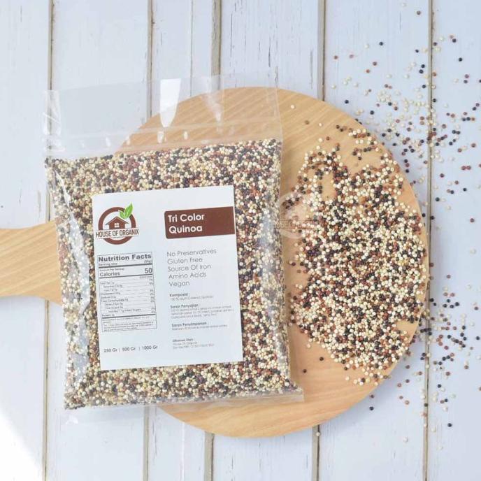 

Harap Baca Deskripsi Sebelum Order Organic Tri Color Quinoa - 500 Gr