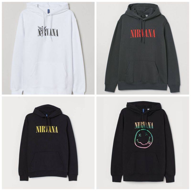 HOODIE H&M NIRVANA