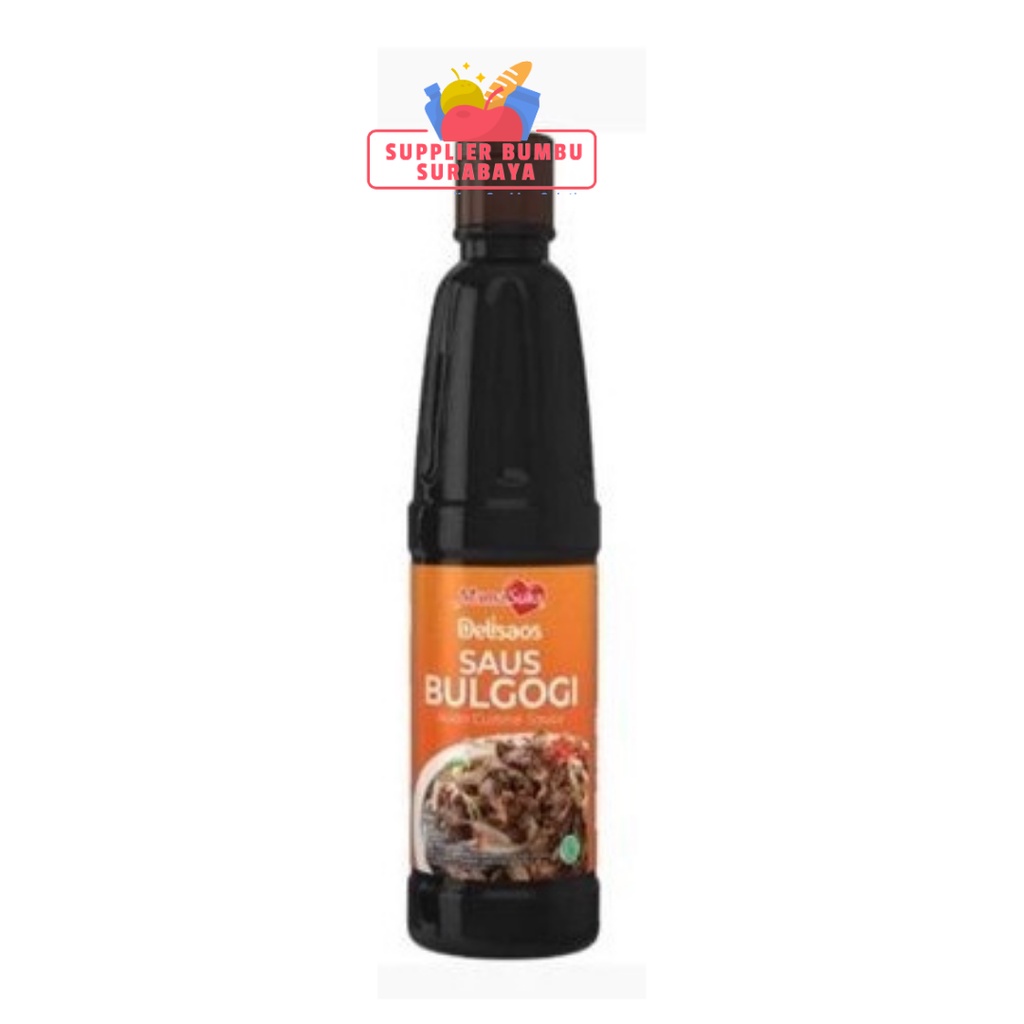 MamaSuka Delisaos Bumbu Saus Teriyaki Bulgogi Halal 260ml