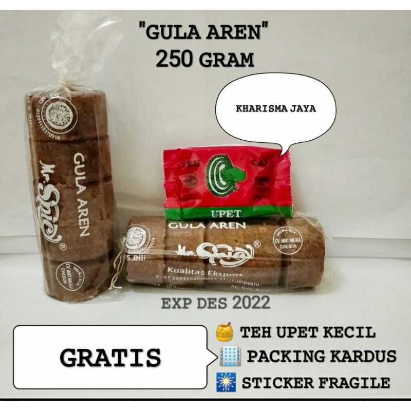 

Gula Aren Asli 6 biji @250gram