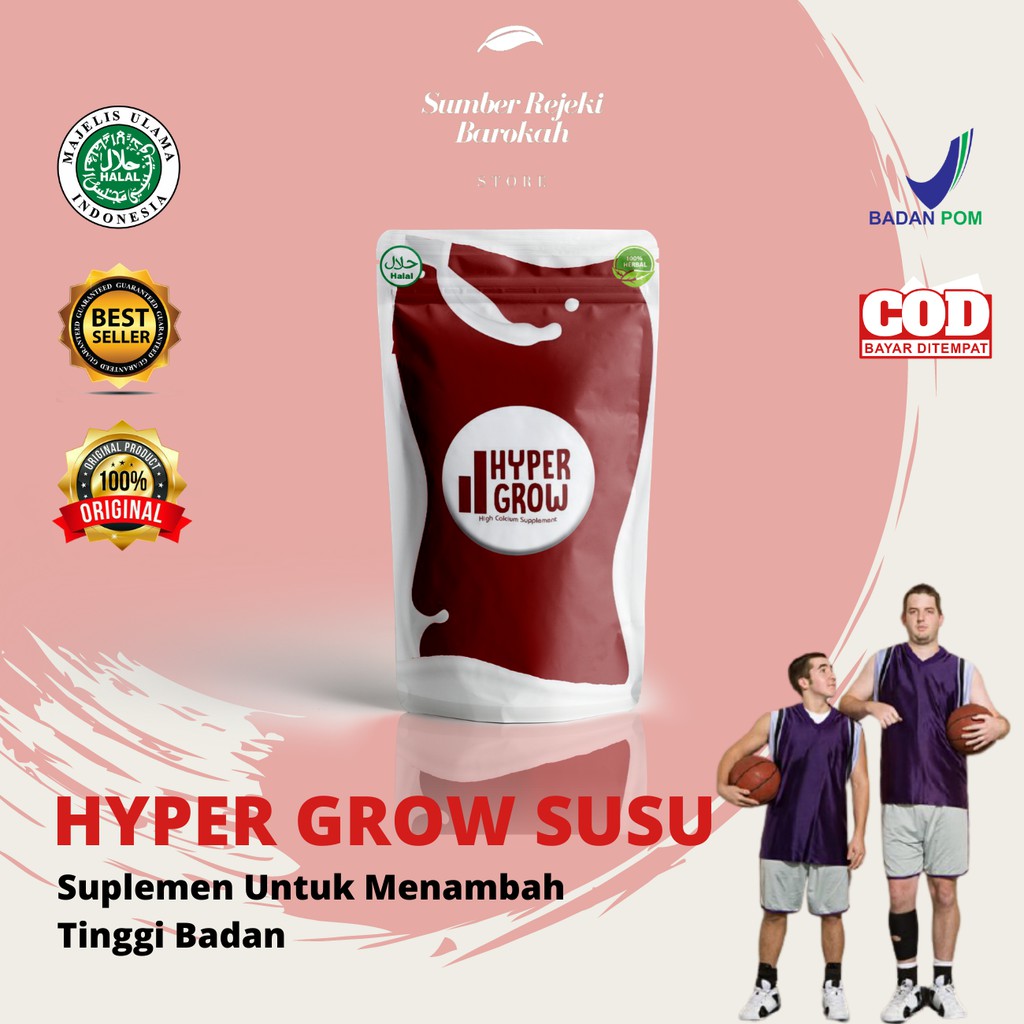 

[COD] SUSU HYPER GROW – Susu Penambah Tinggi Badan Cepat | Vitamin Pertumbuhan Tulang Tinggi Badan