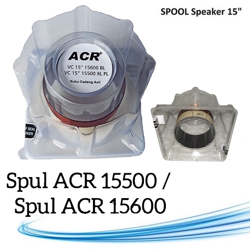 Spull / Voice Coil ACR 15600 / 15500 VC 15" Spool Spol Speaker 15 Inch Black 60.5 15inch ORIGINAL