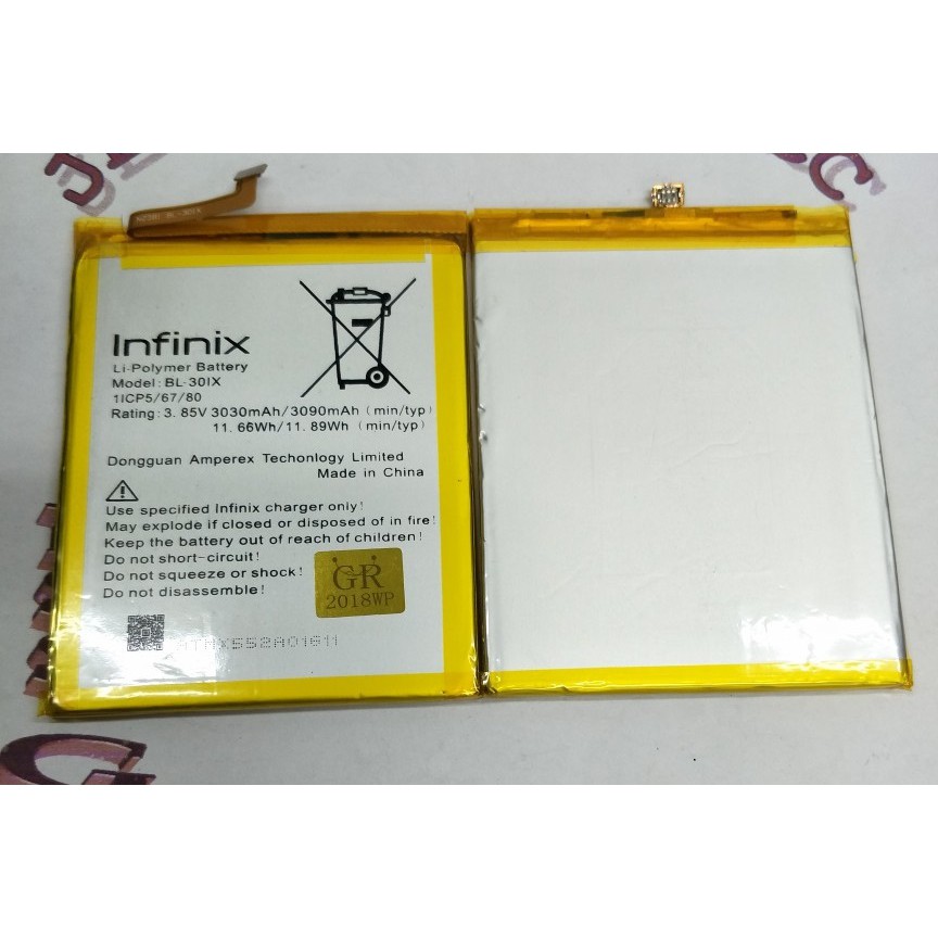 Battery Batre Baterai Infinix Zero 3 X552 BL-30IX BL30IX BL 30IX