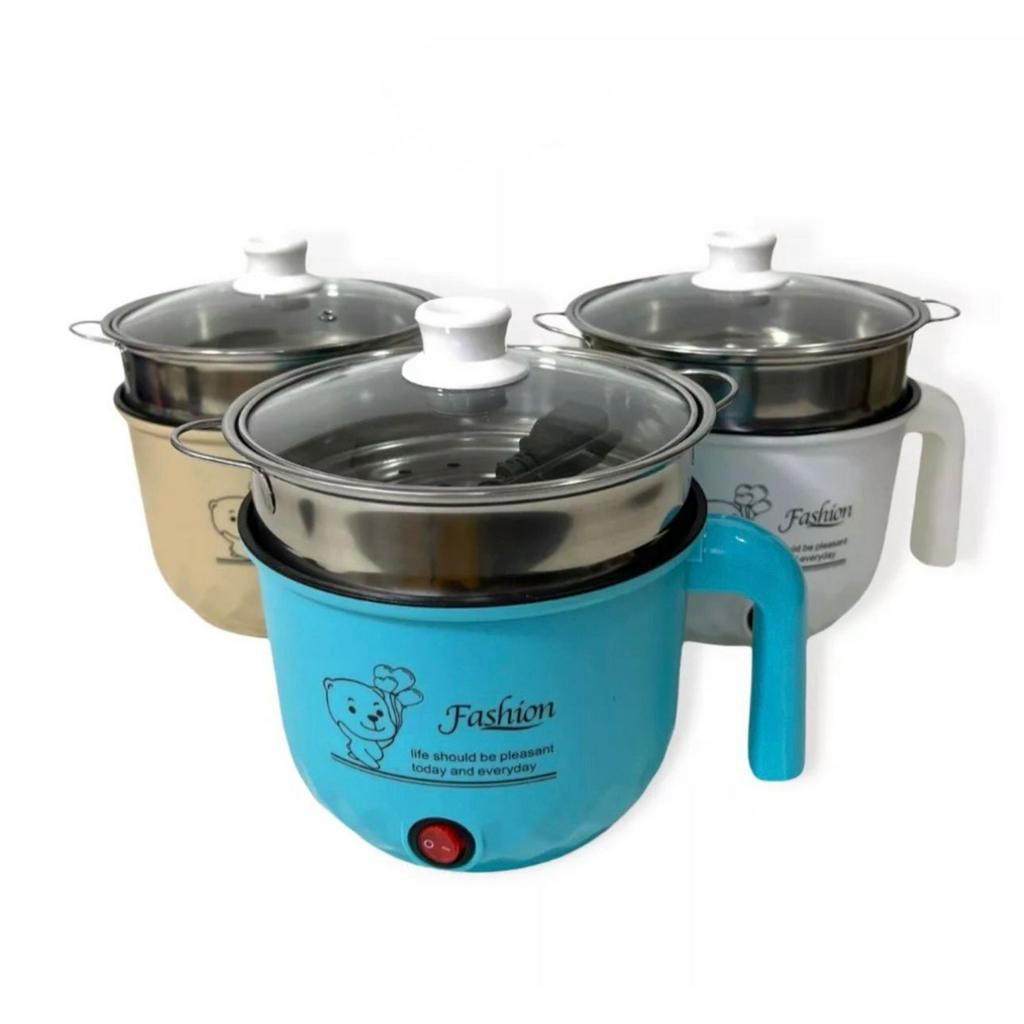 PANCI LISTRIK FASHION SERBAGUNA - COOKING POT STEAMER MULTIFUNGSI