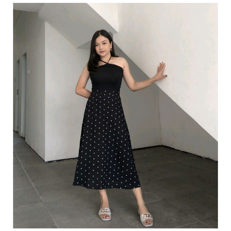 Skirt polka korea  / Rok Wanita-2