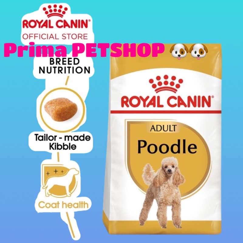 Royal Canin Poodle Adult Makanan Anjing Dewasa Dry 3kg makanan anjing poodle