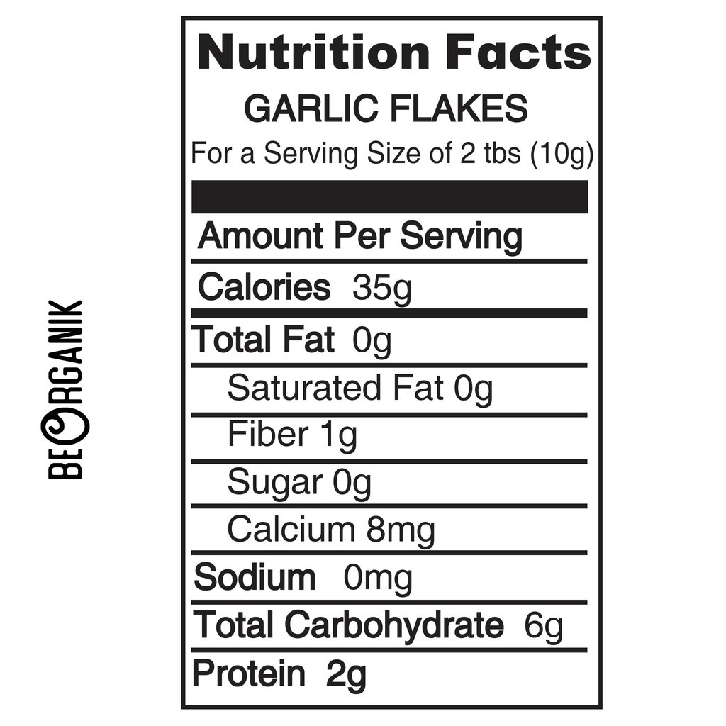 

jessicattoko//Beorganik Garlic Flakes / Bawang Putih Iris 40gr//jessicattoko