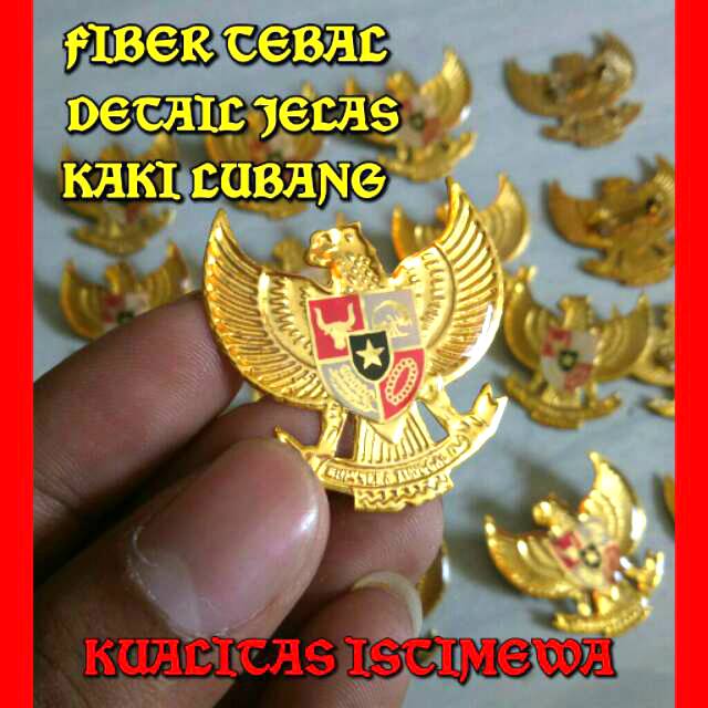 PIN GARUDA TIMBUL 3.5cm