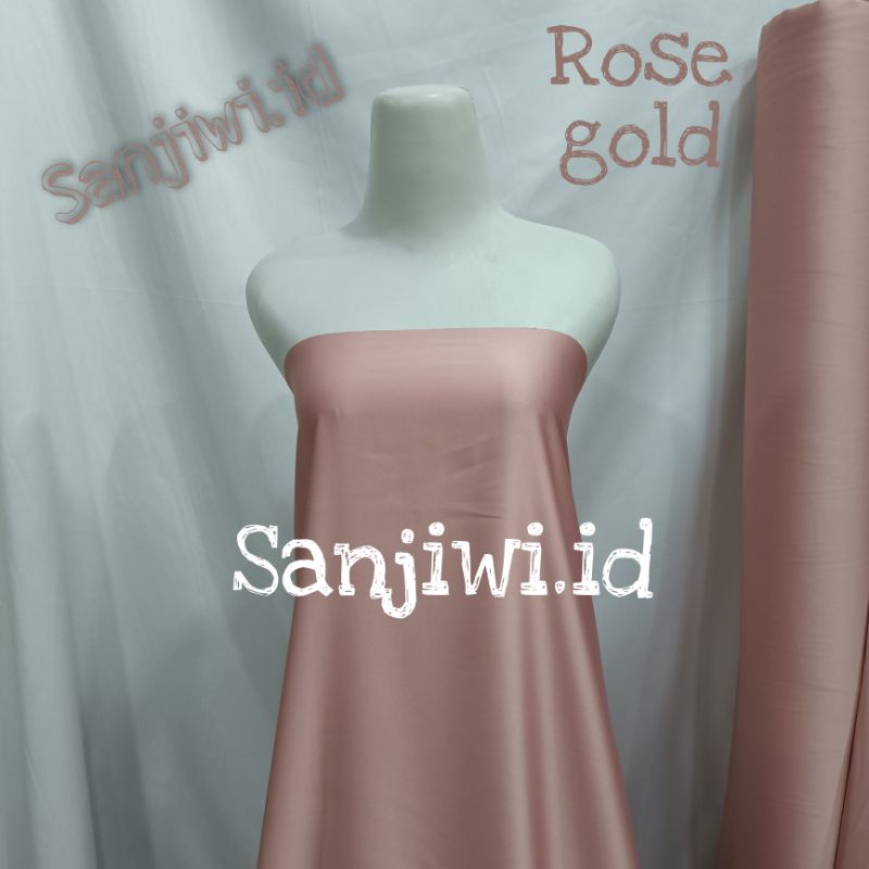 Kain Roberto Cavali Premium / Kain Bridesmaid / Kain Satin Meteran High Quality