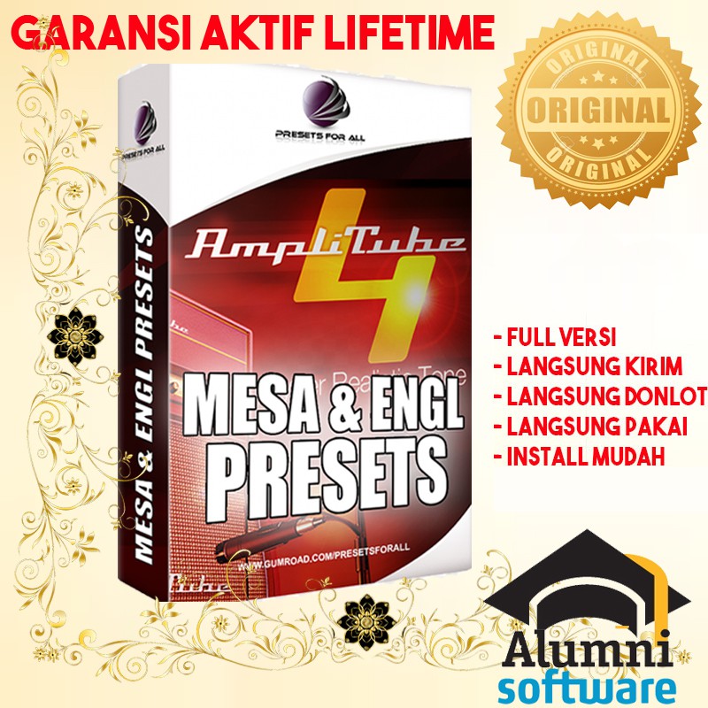 [FULL VERSION] IK Multimedia AmpliTube 4 Plugin - GARANSI AKTIVASI