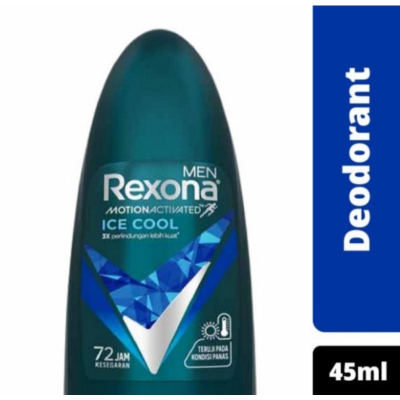 REXONA Men Roll On 72 Jam Deodorant 45ml Rexona Men