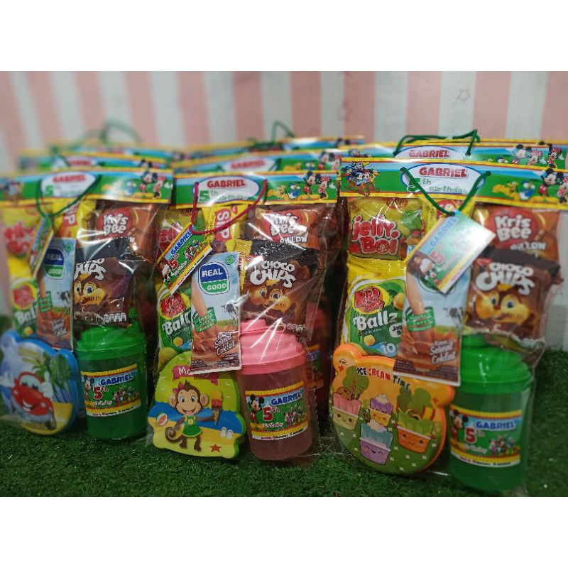 Goodiebag Snack Souvenir Ulang Tahun/ Paket ulang tahun/snack ultah murah