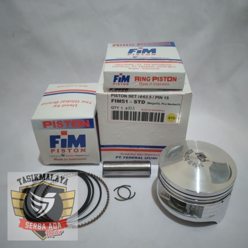 PISTON KIT SEHER KIT FIM 51 GL PRO NEOTECH PEN 15