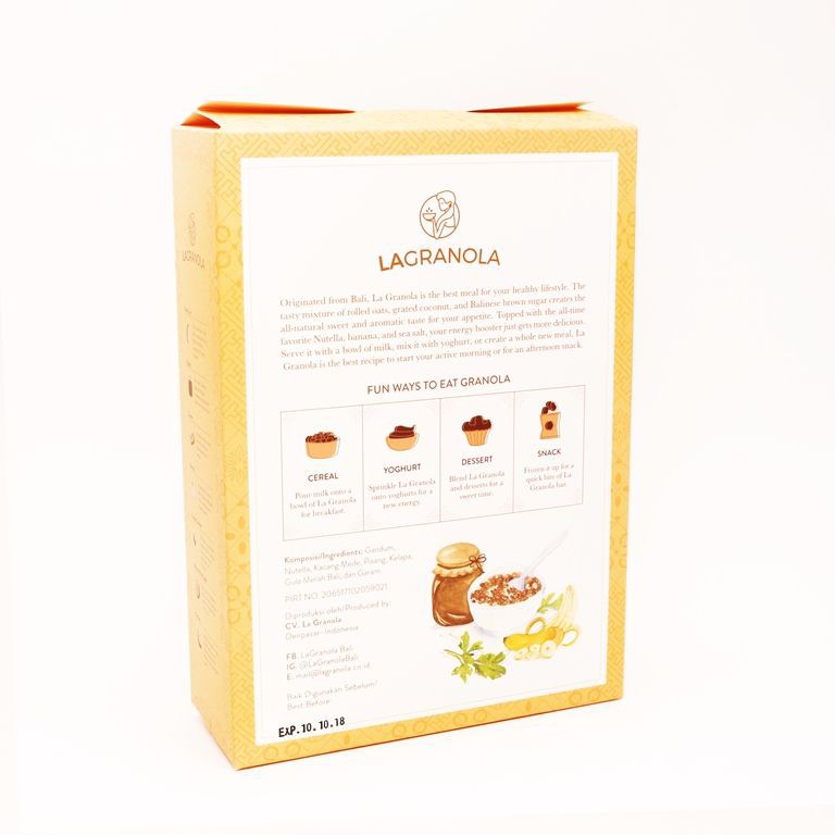 La Granola Nutella Banana Shopee Indonesia