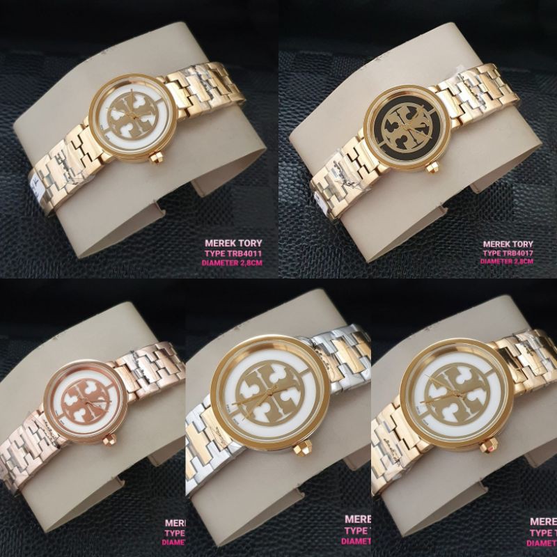 Jam Tangan Tory Burch type trb 4017 Ori BM