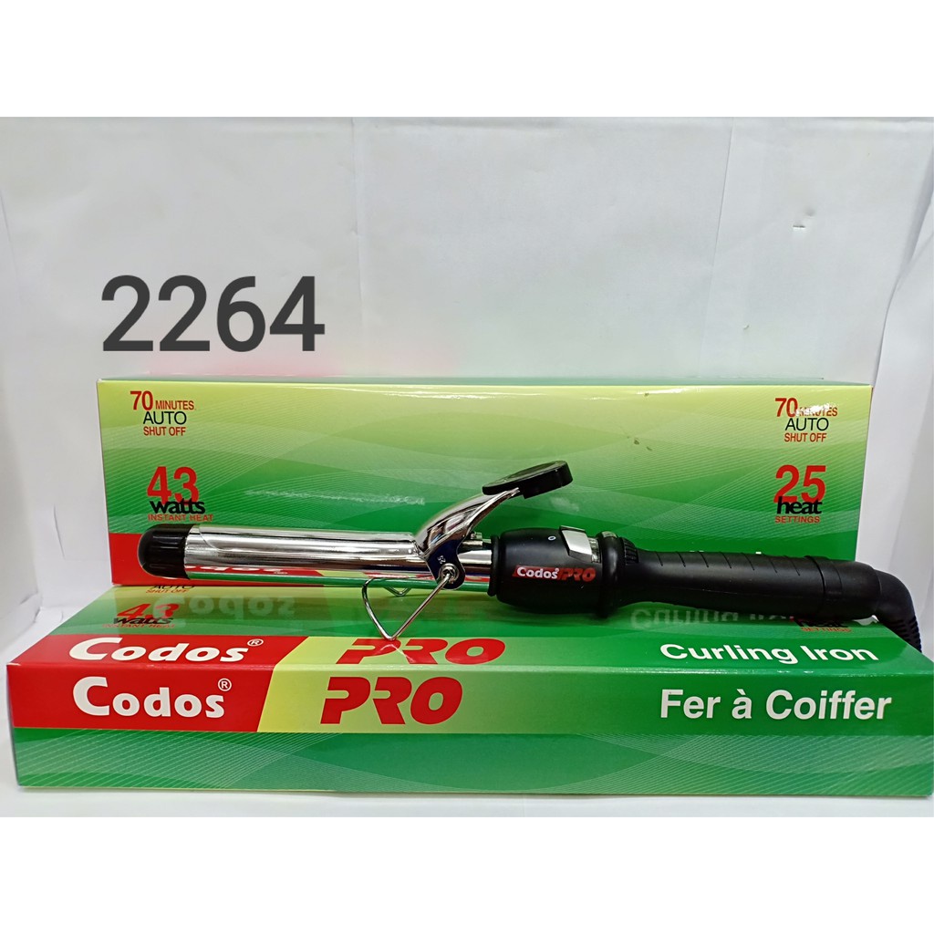 catok culry iron codos 2264 professional curly iron hair dijamin bagus awet dan original