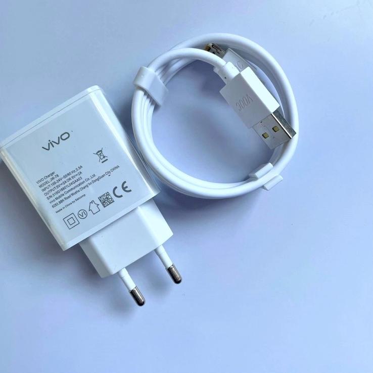 Terbaru.. Charger Vivo Y12 Y12S Y15 Y17 Y71 Y91 Y93 Y95 Fast Charging ORIGINAL 100% Micro USB Suppor