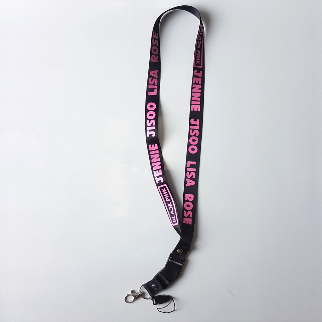 blackpink GANTUNGAN TALI LANYARD ID CARD KEYRING KEYCHAIN KPOP