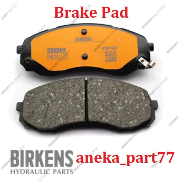 KAMPAS REM DEPAN H-1 II CARGO/ILOAD BIRKENS 1PASANG