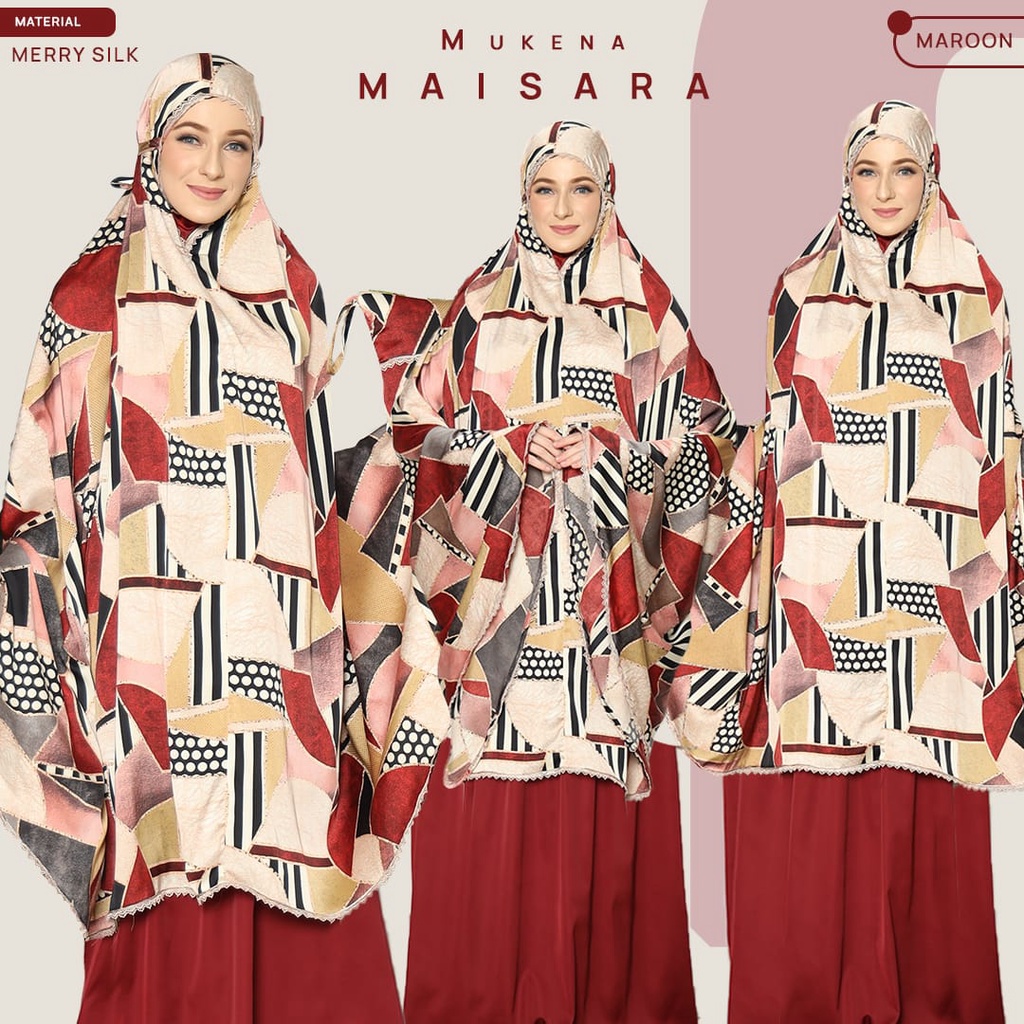 Mukena Dewasa silk Maisara