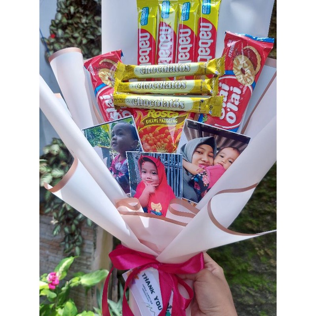

buket jajan, snack bouqet, buket mini (small size)