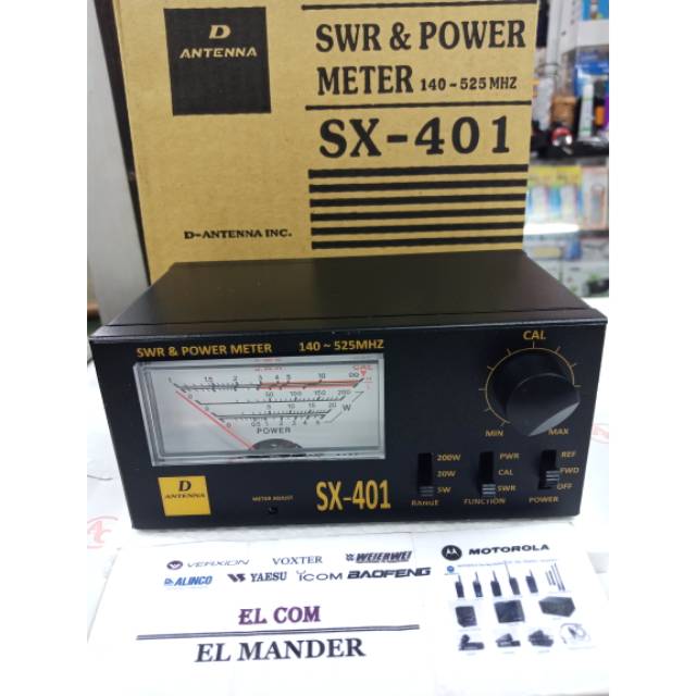 POWER METER & SWR DIAMOND SX-401 - SWR & POWER METER DIAMOND SX 401 ORIGINAL MURAH