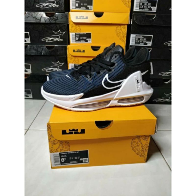 SEPATU BASKET LEBRON WITNESS 6 LOW NAVY WHITE