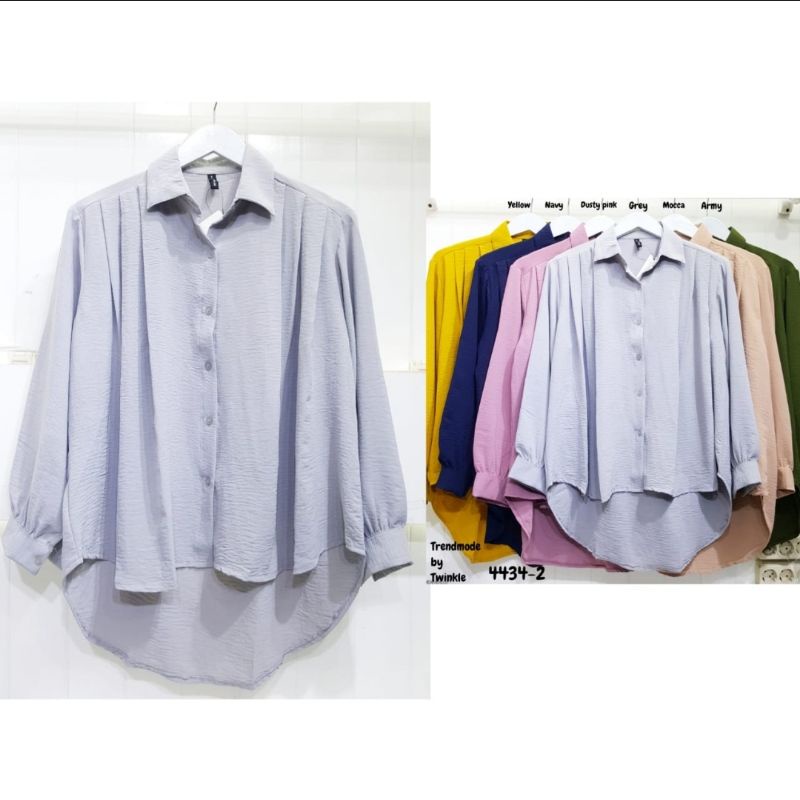 Atasan/blouse/kemeja wanita jumbo Twinkle 4434-2