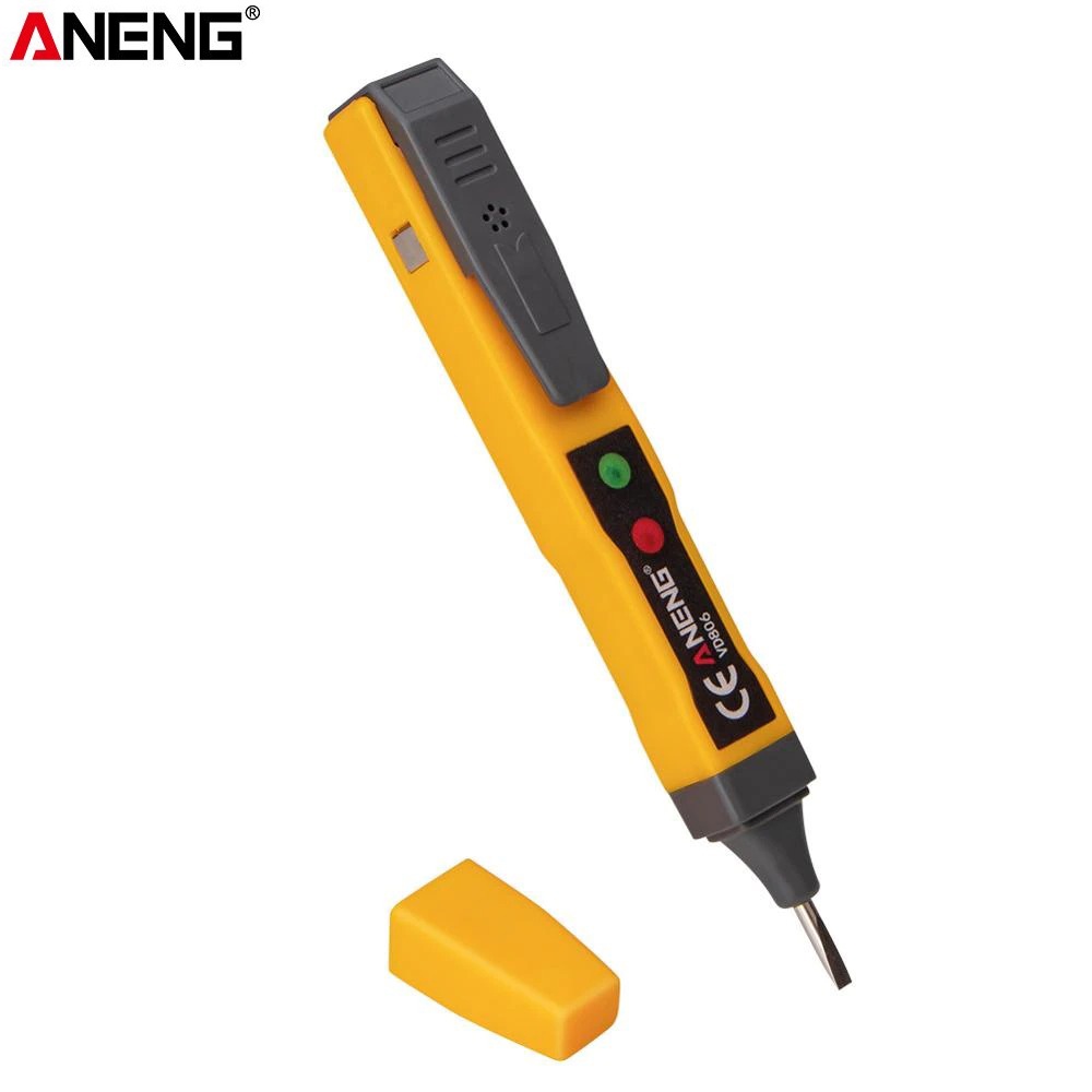 Tester Pen Non Contact AC Voltage Alert Detector 12V-1000V - Yellow