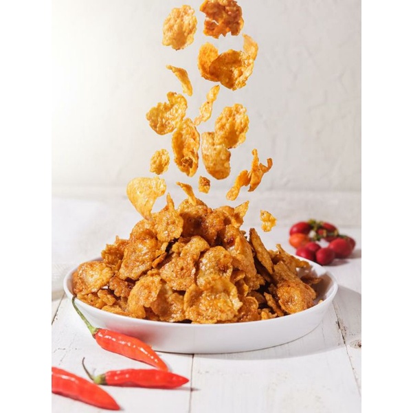 

Emping Melinjo Pedas Manis 125gr