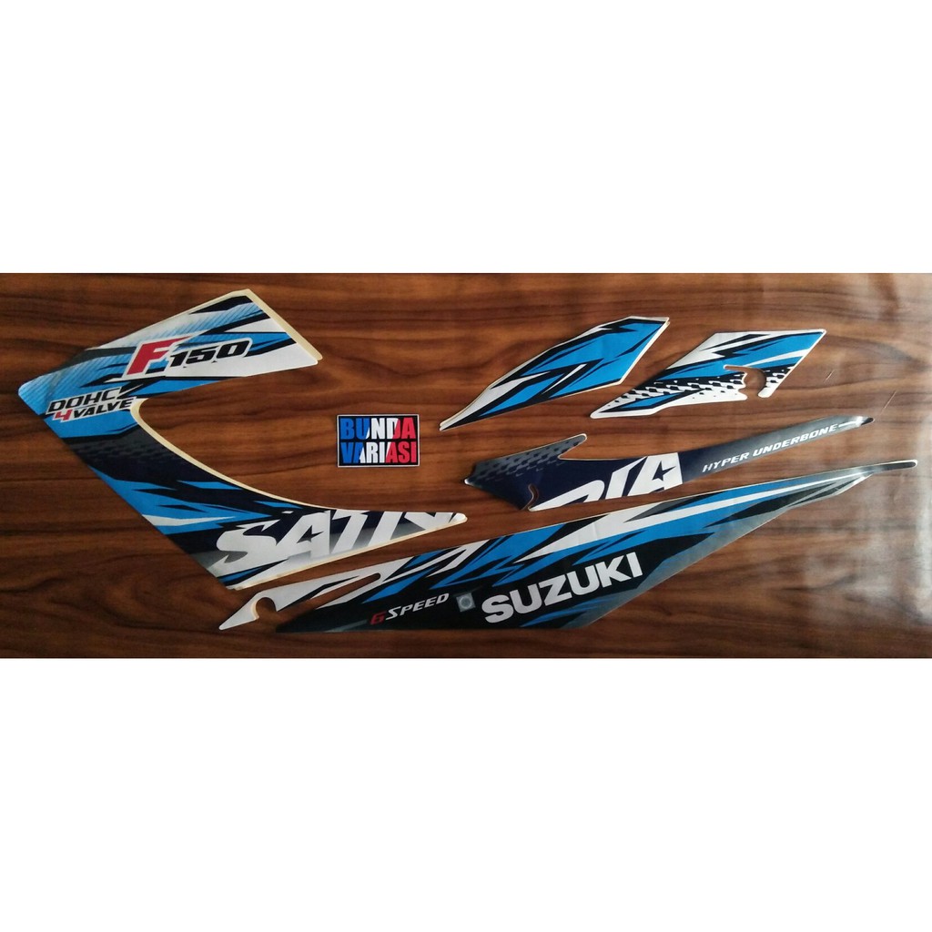 stiker sticker striping standar grade ori satria fu 2013