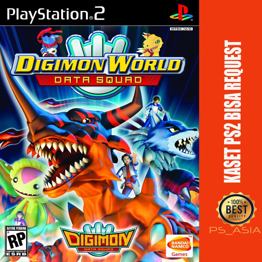 Kaset PS 2 Digimon World - Data Squad