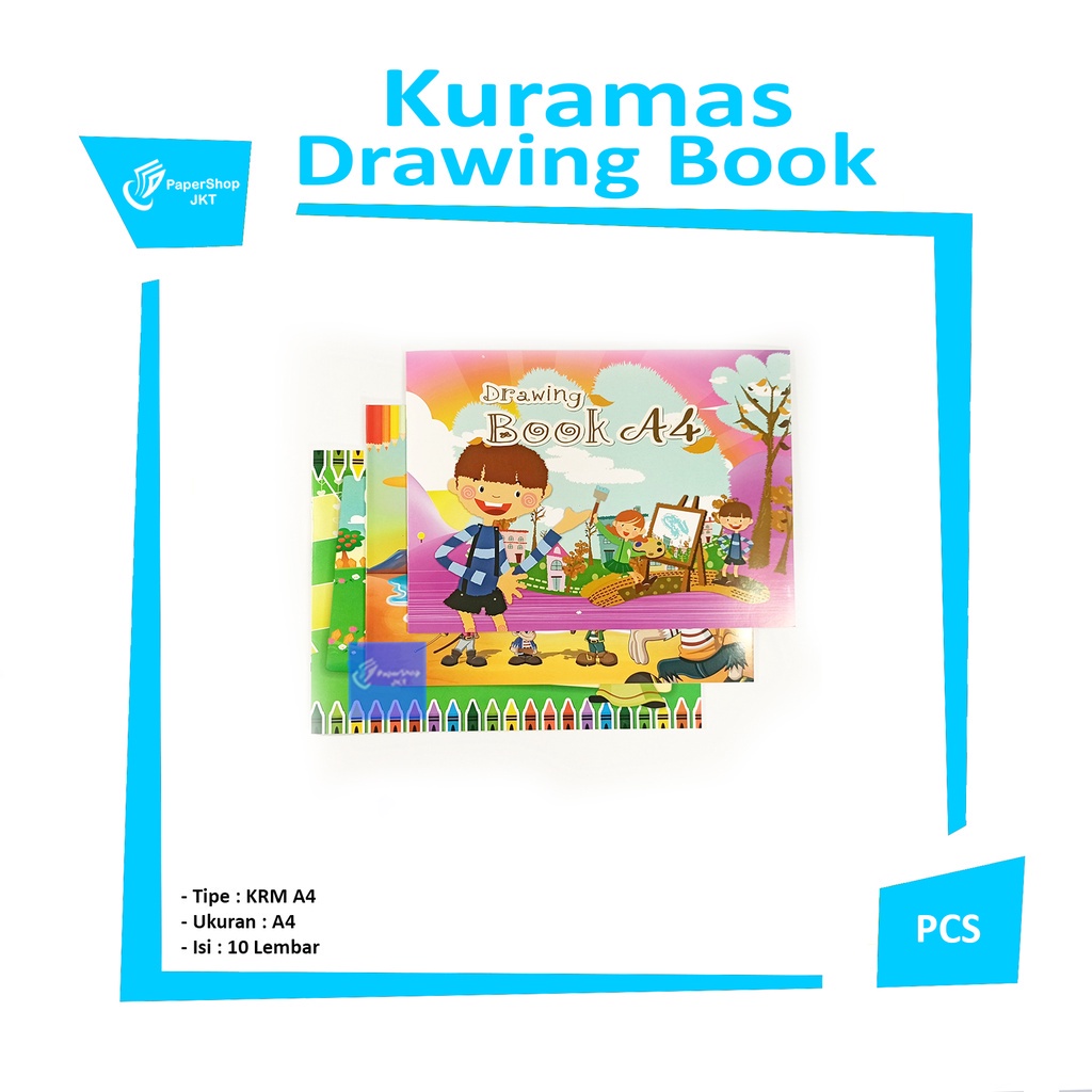 

KURAMAS - Drawing Book A4 Buku Gambar - Pcs