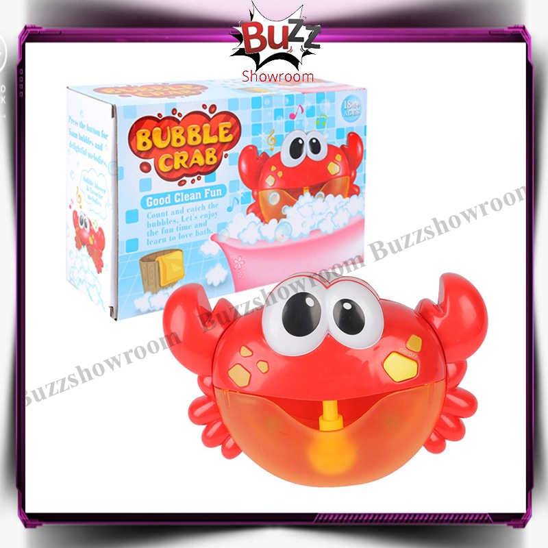 Bubble Crab / Frog / Octopus / Whale Bubble Maker / Teman Mandi Anak Kepiting Kodok Paus Gurita