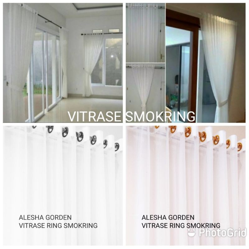 GORDEN VITRASE RING SMOKRING,SIMPEL &amp; ELEGAN