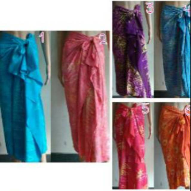 Kain Pantai bali tanpa rumbai /stem