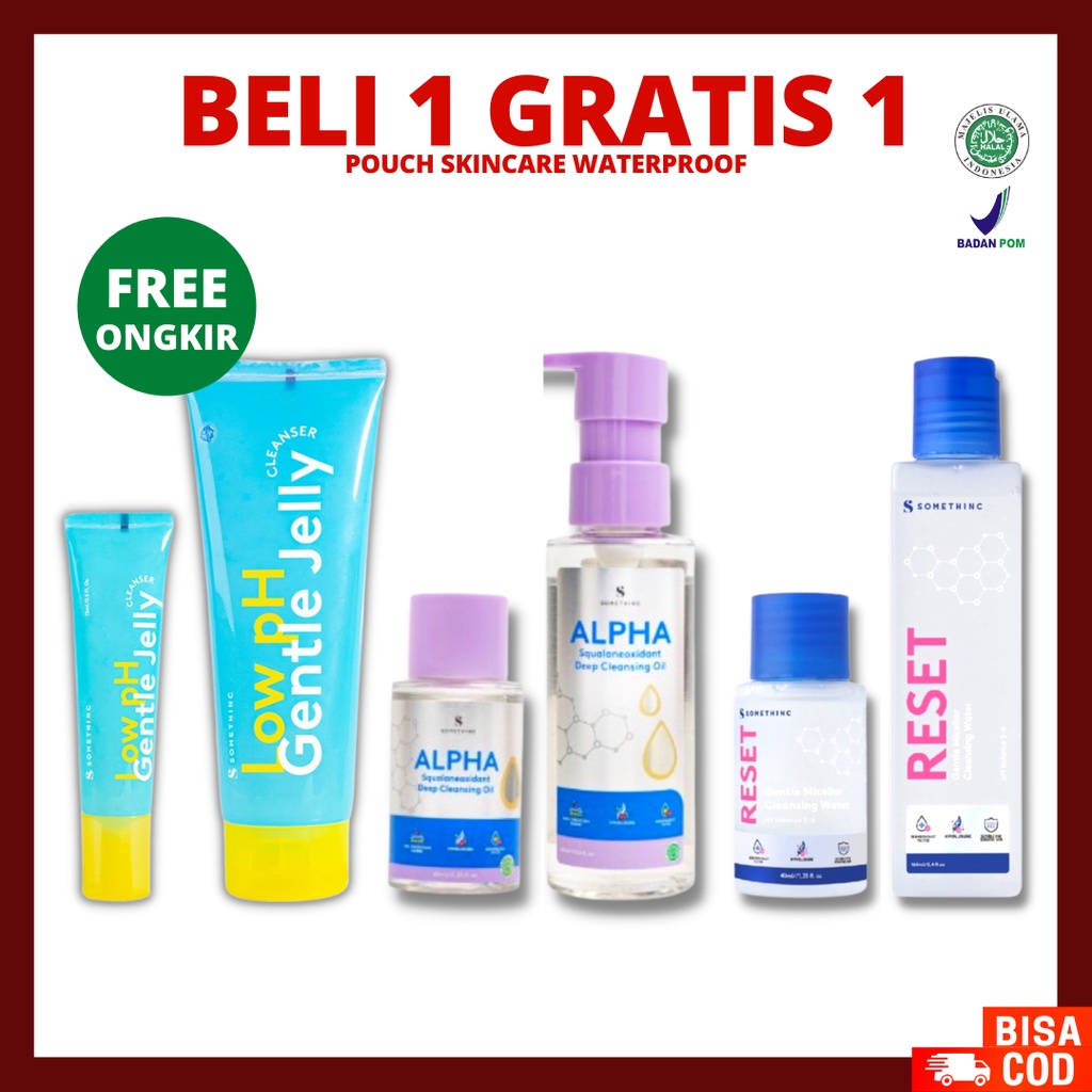 [ FREE ONGKIR ] SOMETHINC Reset Gentle Micellar Cleansing Water