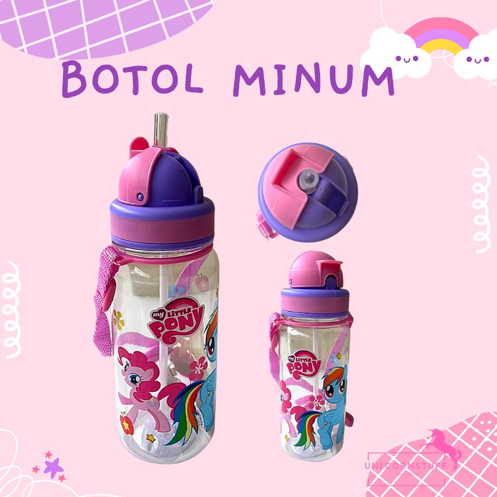 Botol Minum Unicorn Anak Sekolah Kado Hadiah Cewek Ulang Tahun Perempuan