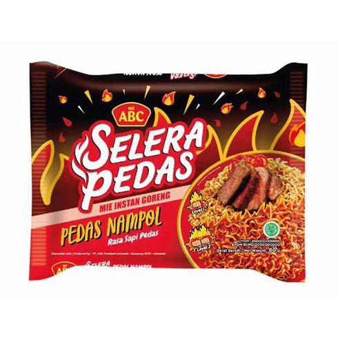 

Mie Abc Selera Pedas Nampol