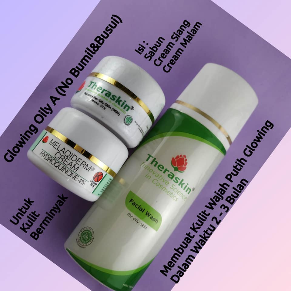 THERASKIN GLOWING / THERASKIN ORIGINAL / CREAM PEMUTIH WAJAH / THERASKIN GLOW / THERASKIN BPOM
