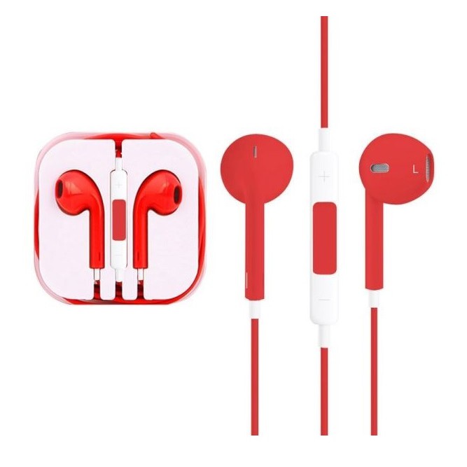 Earphone general Cocok untuk iphone dan android Handsfree Compatible for iphone / Headset compatible for iphone  - Colour