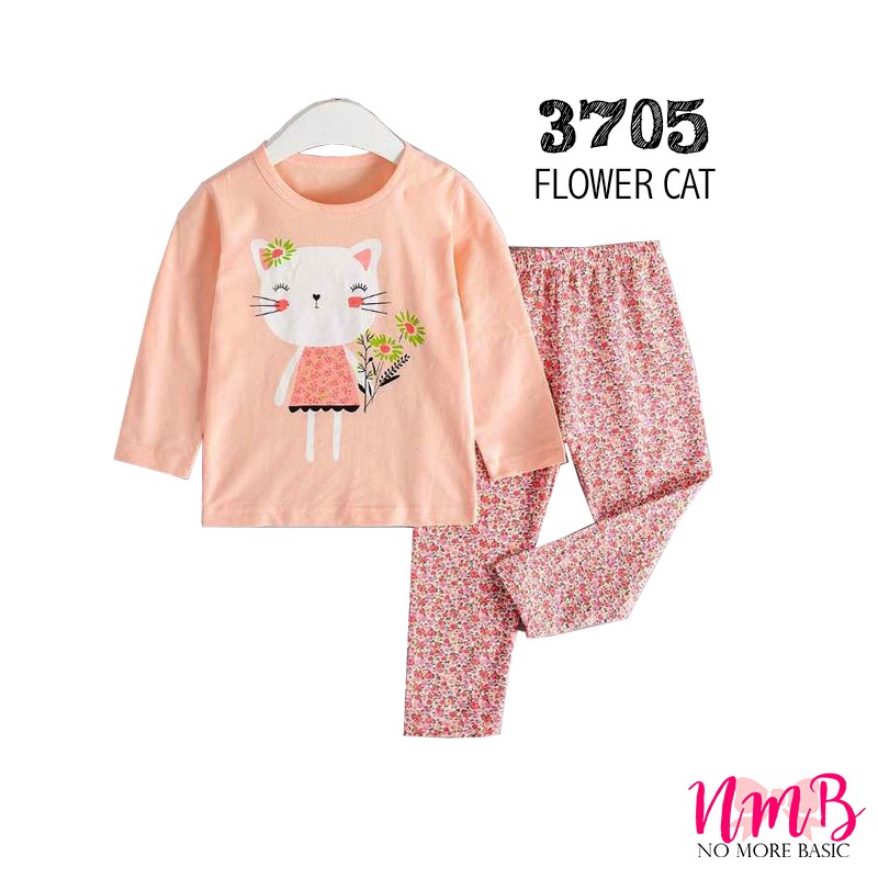 Girls Pajamas Baju Tidur Piyama Anak Cewek Perempuan - Kids Fashion