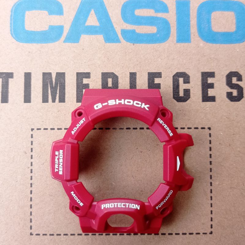 bezel gshock gw9400rd bezel g shock rangeman gw 9400 merah original bezel g-shock gw-9400rd red devi