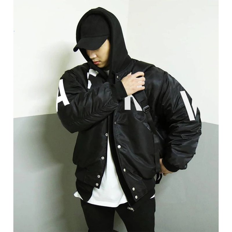 jaket pria hip hop terbaru dobel jaket