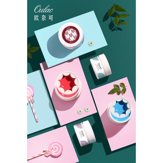 HALAL OULAC NAIL GEL POLISH JAR POT 5ML KUTEK GEL POLISH JAR HALAL