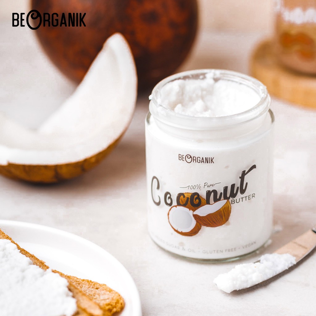 

Beorganik Coconut Butter / Selai Kelapa 250Gr (Unsweetened, Gluten Free, Vegan)