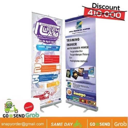 

Roll Banner / Cetak Roll Banner 200x85 cm snapy90 Ayo Order